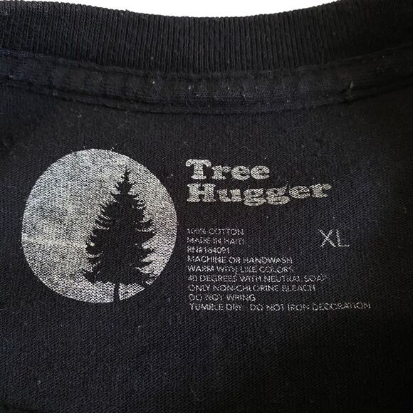 Tree Hugger Cyberwave 2079 Future Robotic Hummingbird Tee Sz XL - Picture 8 of 9